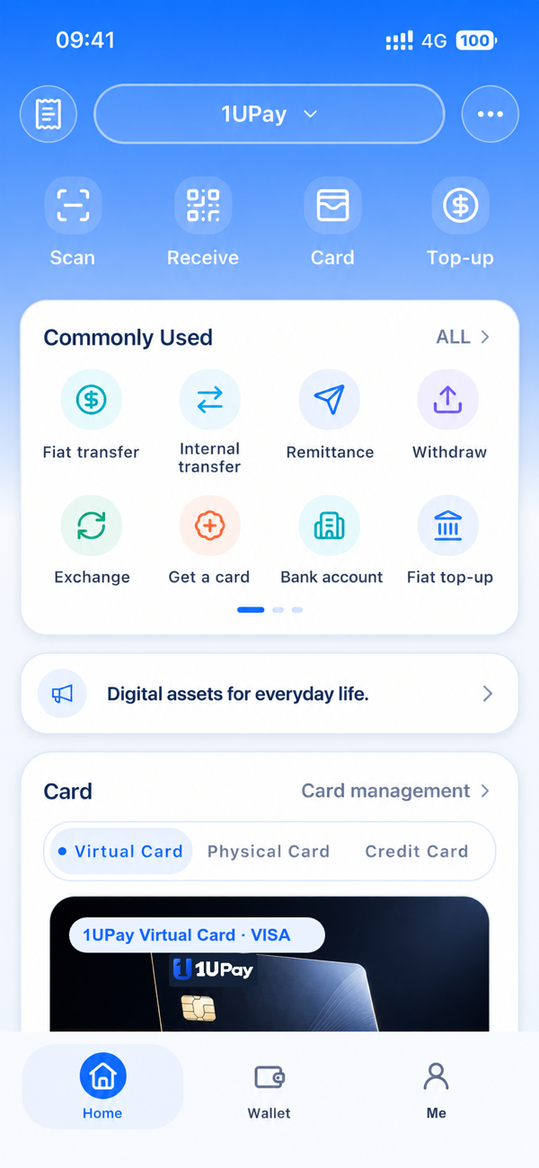 1U Pay Everything within reach
